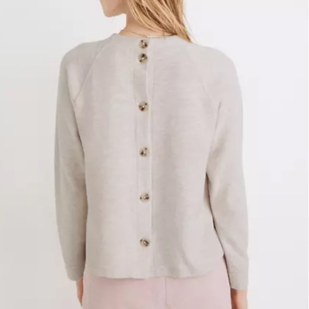 Button Back Sweater Top - image 1